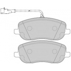 FDB1787 FERODO Комплект тормозных колодок, дисковый тормоз