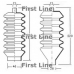 FSG3012 FIRST LINE Пыльник, рулевое управление