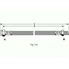 9002282 GIRLING Тормозной шланг