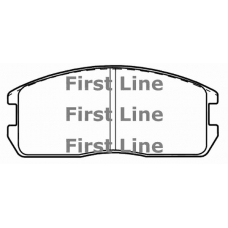 FBP1341 FIRST LINE Комплект тормозных колодок, дисковый тормоз