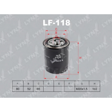 LF-118 LYNX Фильтр топливный