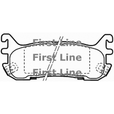 FBP3207 FIRST LINE Комплект тормозных колодок, дисковый тормоз
