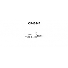 OP40347 VENEPORTE Глушитель выхлопных газов конечный