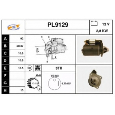 PL9129 SNRA Стартер