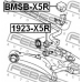 BMSB-X5R FEBEST Опора, стабилизатор
