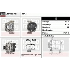 DRA0676 DELCO REMY Генератор