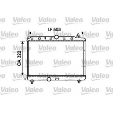 734290 VALEO Радиатор, охлаждение двигателя