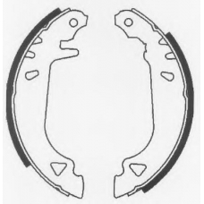 BS775 QUINTON HAZELL Комплект тормозных колодок