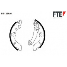 BB1286A1 FTE Комплект тормозных колодок