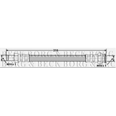 BBH6131 BORG & BECK Тормозной шланг