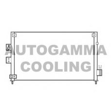 107033 AUTOGAMMA Конденсатор, кондиционер