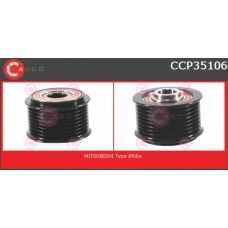 CCP35106 CASCO Ременный шкив, генератор