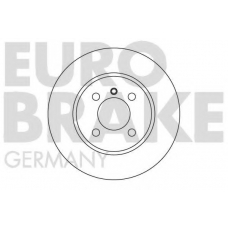 5815201509 EUROBRAKE Тормозной диск
