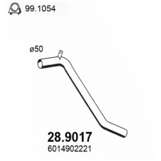 28.9017 ASSO Труба выхлопного газа