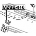 MZSB-010 FEBEST Опора, стабилизатор