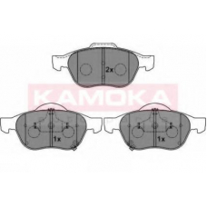 JQ1012894 KAMOKA Комплект тормозных колодок, дисковый тормоз