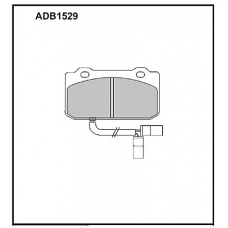 ADB1529 Allied Nippon Тормозные колодки