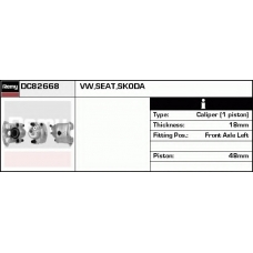 DC82668 DELCO REMY Тормозной суппорт