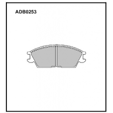 ADB0253 Allied Nippon Тормозные колодки