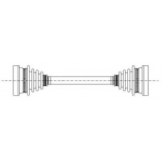 17-0001 METELLI Приводной вал