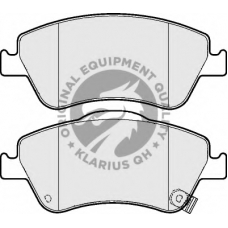BP1652 QH Benelux Комплект тормозных колодок, дисковый тормоз