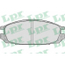 05P376 LPR Комплект тормозных колодок, дисковый тормоз