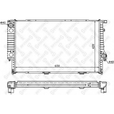 10-25569-SX STELLOX Радиатор, охлаждение двигателя