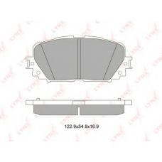 BD-7554 LYNX Колодки тормозные передние