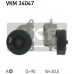 VKM 34047 SKF Натяжной ролик, поликлиновой  ремень