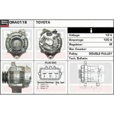 DRA0118 DELCO REMY Генератор