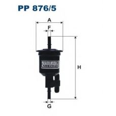 PP876/5 FILTRON Топливный фильтр