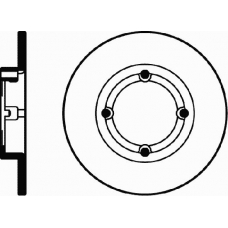 MDC713 MINTEX Тормозной диск