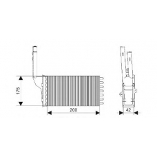 QHR2103 QUINTON HAZELL Теплообменник, отопление салона