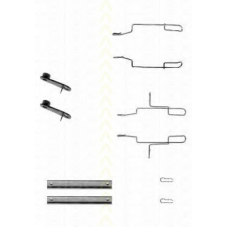 8105 101589 TRISCAN Комплектующие, колодки дискового тормоза