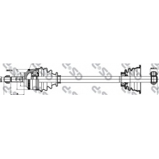 250009 GSP Приводной вал