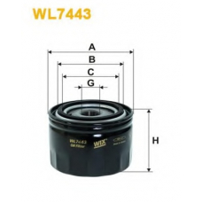 WL7443 WIX Масляный фильтр