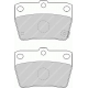 FSL1531 FERODO Комплект тормозных колодок, дисковый тормоз