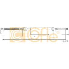 10.4575 COFLE Трос, стояночная тормозная система