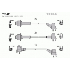 T614P TESLA Комплект проводов зажигания