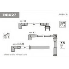 RBU27 JANMOR Комплект проводов зажигания