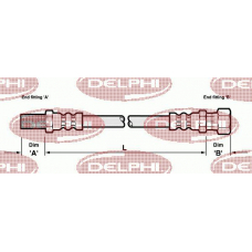 LH5872 DELPHI Тормозной шланг