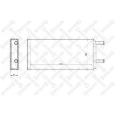 10-35233-SX STELLOX Теплообменник, отопление салона