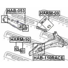 HAB-110RACE FEBEST Подвеска, рычаг независимой подвески колеса