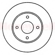 561689B BENDIX Тормозной диск