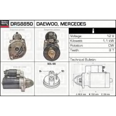 DRS8850 DELCO REMY Стартер