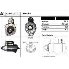 911801 EDR Стартер