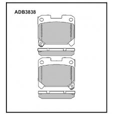ADB3838 Allied Nippon Тормозные колодки