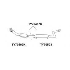 TY70502K VENEPORTE Катализатор