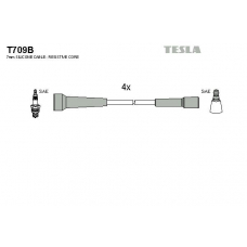 T709B TESLA Комплект проводов зажигания