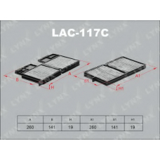 LAC-117C LYNX Cалонный фильтр